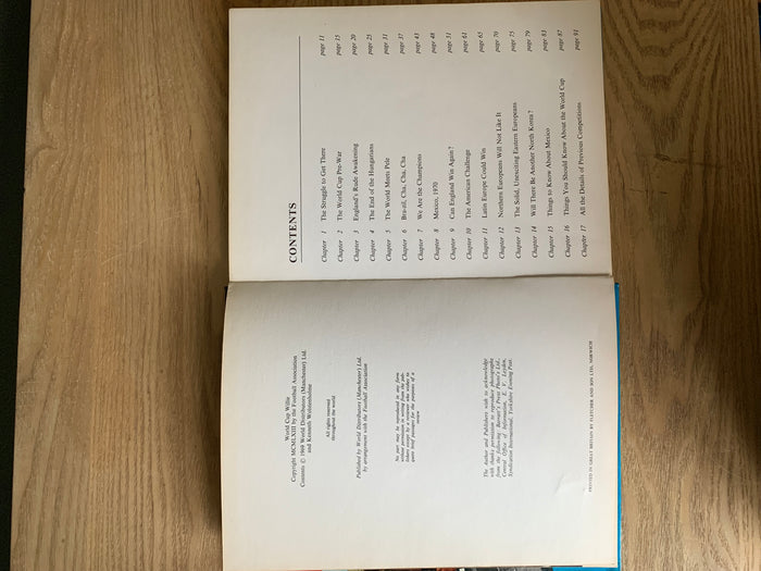 1970 World Cup Preview Book