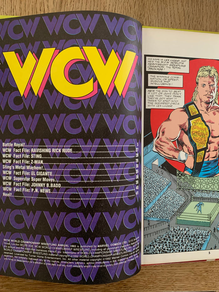 WCW - World Championship Wrestling Annual 1993