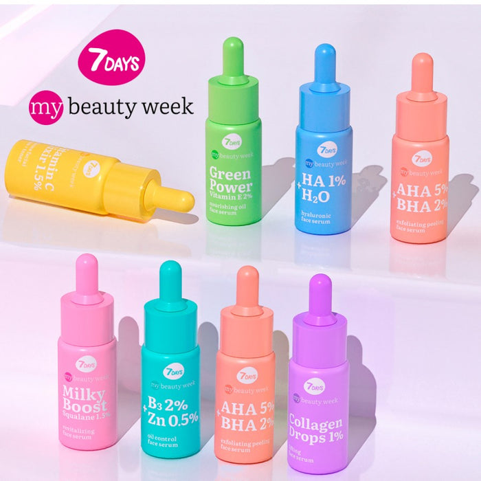 7DAYS B3 2%+ZN 0,5% OIL CONTROL SERUM 20ML - Beauty Bar