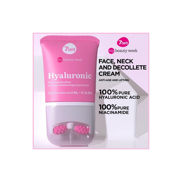 7DAYS HYALOURONIC NECK&DECOLTE GEL CREAM 80ML - Beauty Bar