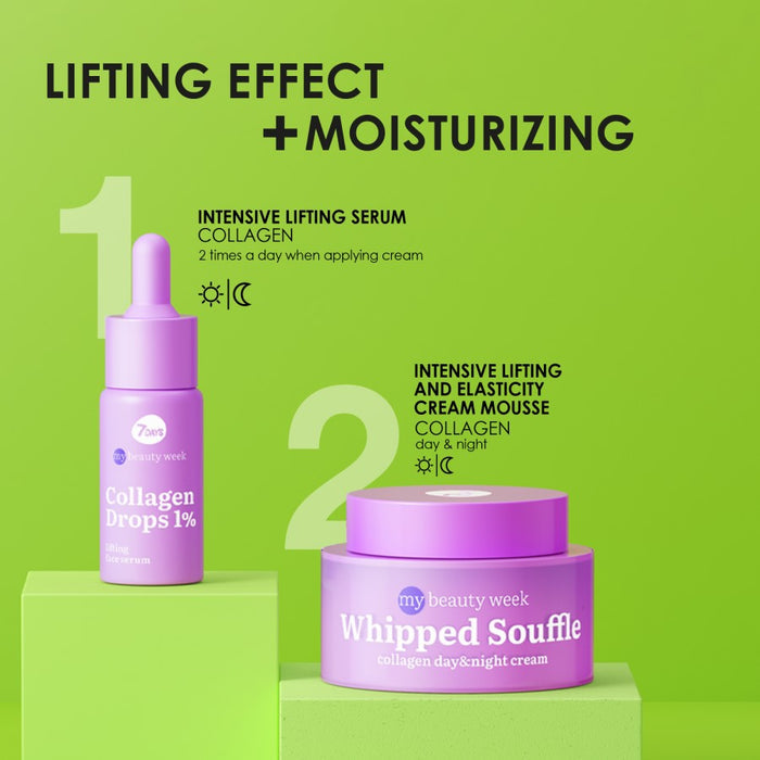 7DAYS WHIPPED SOUFFLE COLLAGEN DAY & NIGHT CREAM 50ML - Beauty Bar