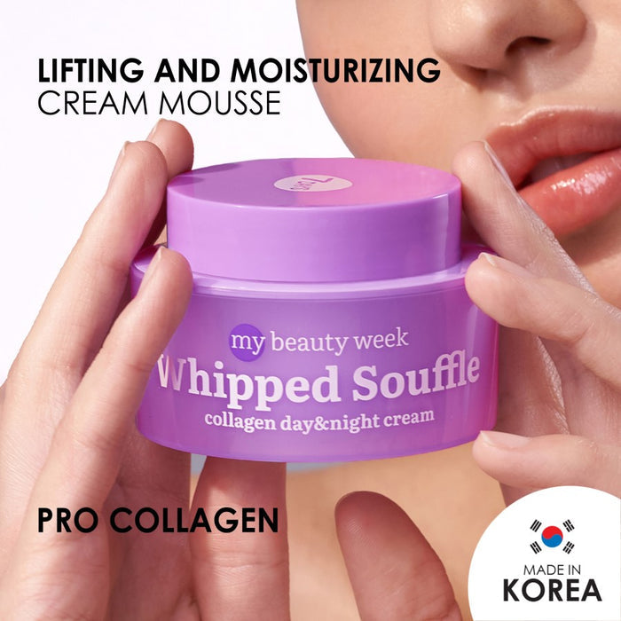 7DAYS WHIPPED SOUFFLE COLLAGEN DAY & NIGHT CREAM 50ML - Beauty Bar