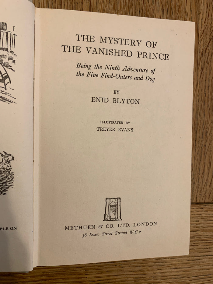 The Mystery of the Vanished Prince