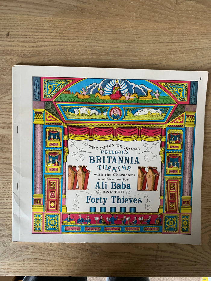 ‘A Pollocks Toy Theatre - The Britannia Characters and Scenes from Ali Baba and the Forty Thieves’