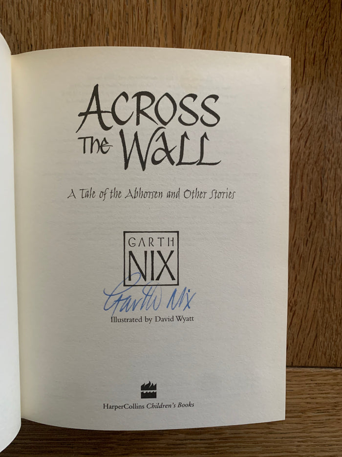 Across The Wall (signed)