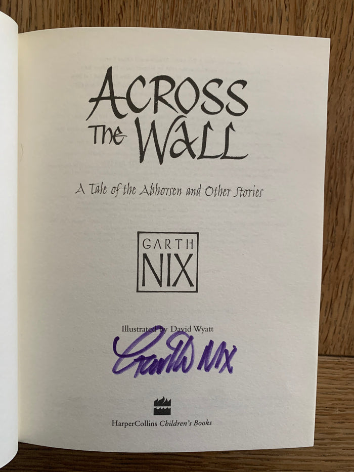 Across The Wall (signed)
