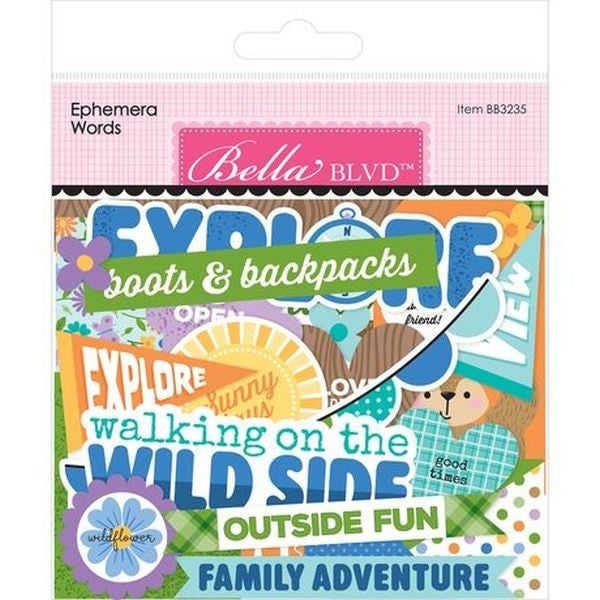 Adventure Awaits - Ephemera - Words