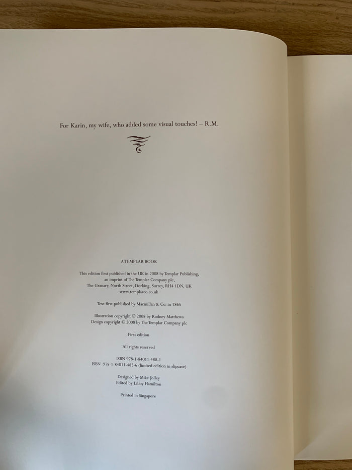 Alice in Wonderland (signed)