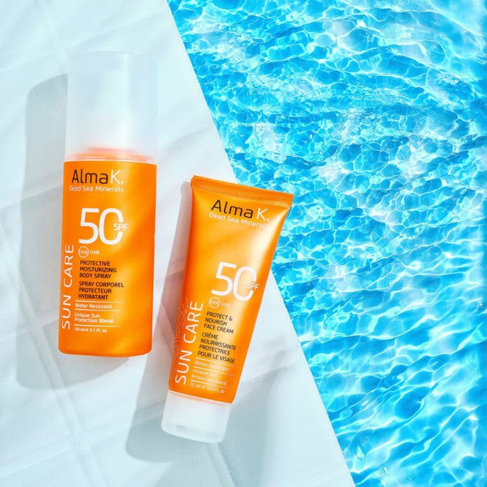 ALMA K PROTECTIVE MOISTURIZING BODY SPRAY SPF50 150ML - Beauty Bar