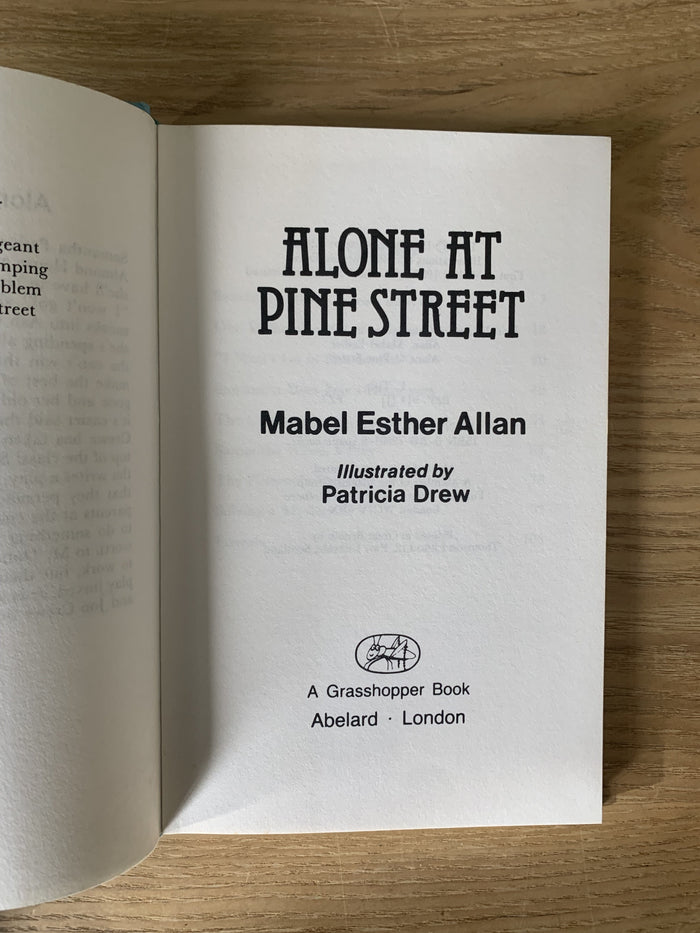 Alone At Pine Street