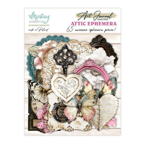 Art Journal Ephemera Pack - Attic
