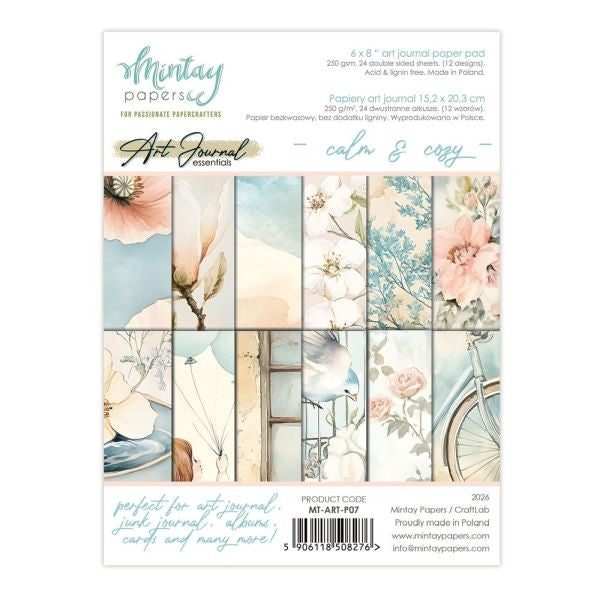Art Journal Paper Pad - Calm & Cozy