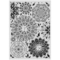 Art Stories - A3 Media Stencil - Mandala Pattern