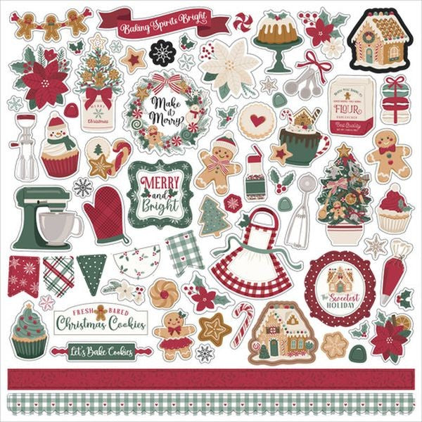 Baking Christmas Cheer - Stickers