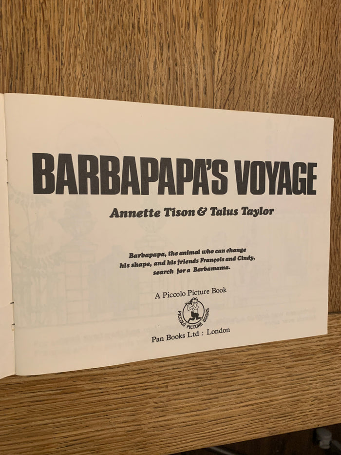 Barbapapa's Voyage
