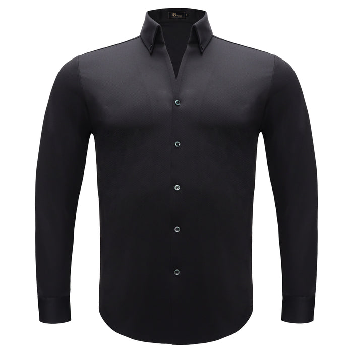 Barocco Noir Essence L/S SHIRT BLACK