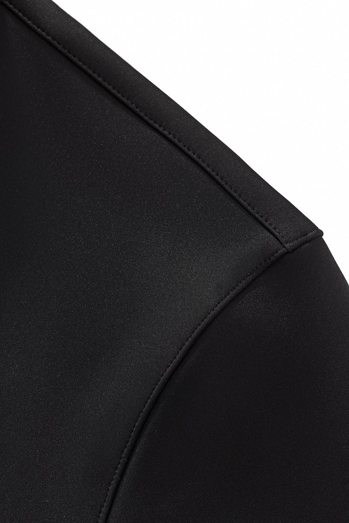 Barocco Velvet Core LS button up Shirt BLACK