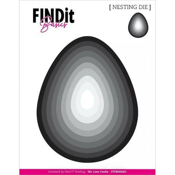 Basics Nesting Dies - Egg