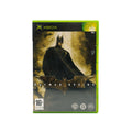 Batman Begins Spiel für Xbox in gutem Zustand - Vorderseite