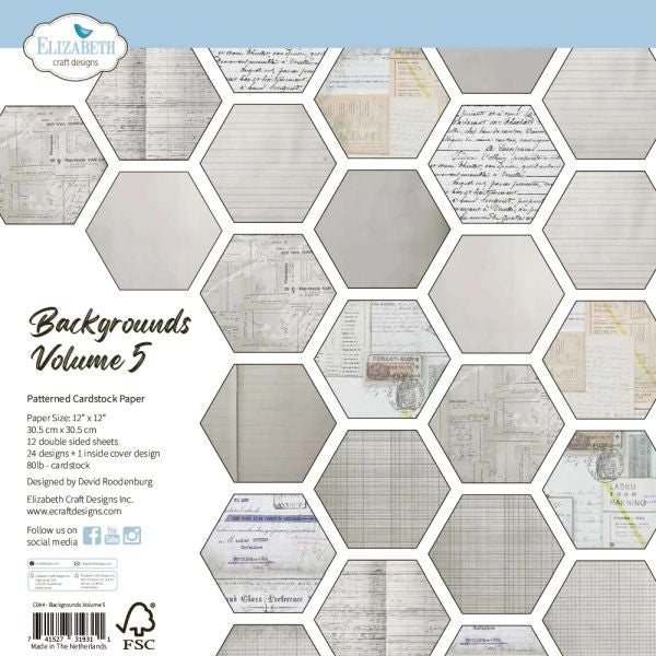Beautifully Worn - 12x12 Collection Pack - Backgrounds Volume 5