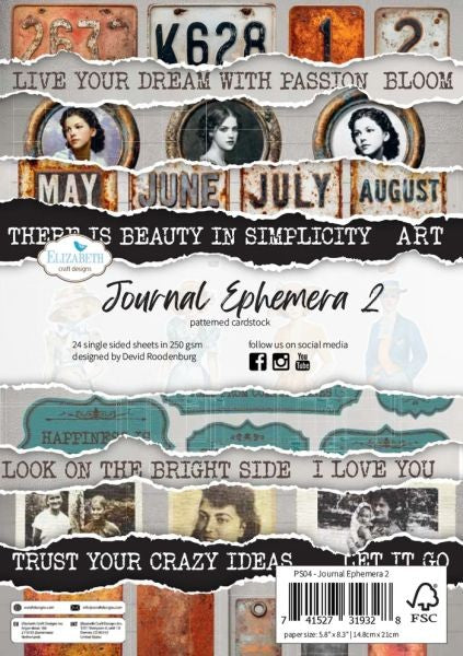 Beautifully Worn - Ephemera - Journal Ephemera 2