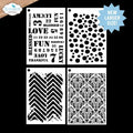 Beautifully Worn - Journal Stencils 11
