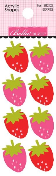Berries - Acrylic Shapes