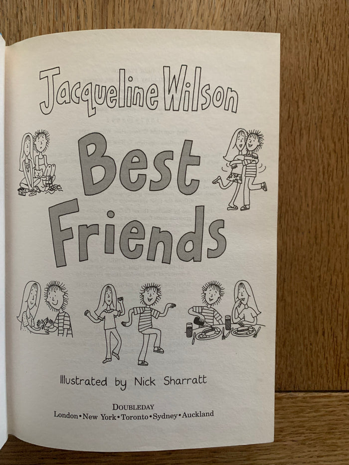 Best Friends (signed by the author with a doodle of herself!)