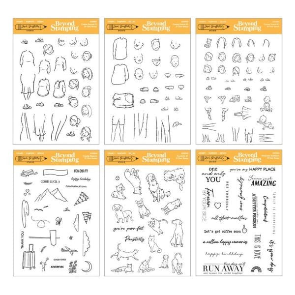 Beyond Stamping Custom Portrait I Want it all Bundle