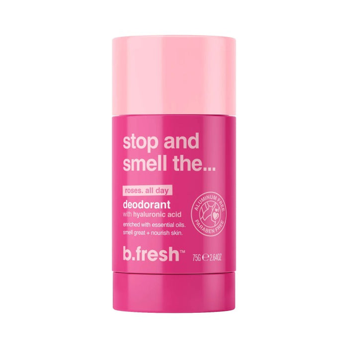B.FRESH STOP AND SMELL THE ROSES DEODORANT 75G - Beauty Bar