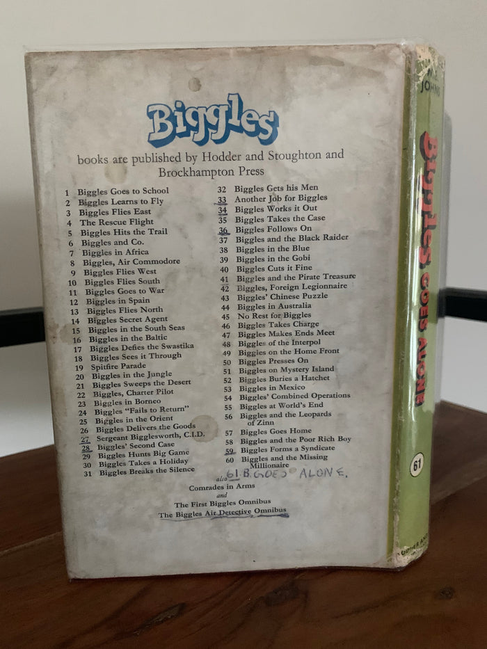 Biggles Goes Alone