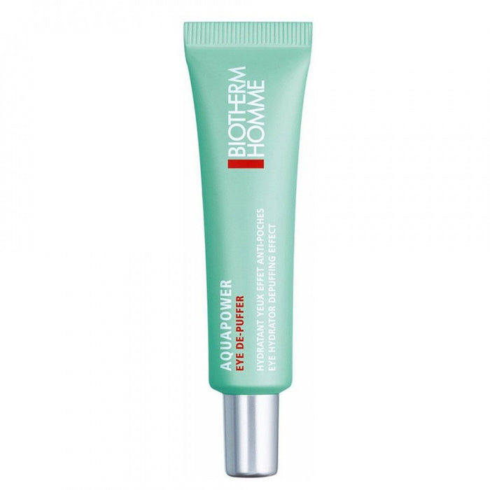 BIOTHERM HOMME AQUAPOWER DE-PUFFER EYE CREAM 15ML - Beauty Bar Cyprus