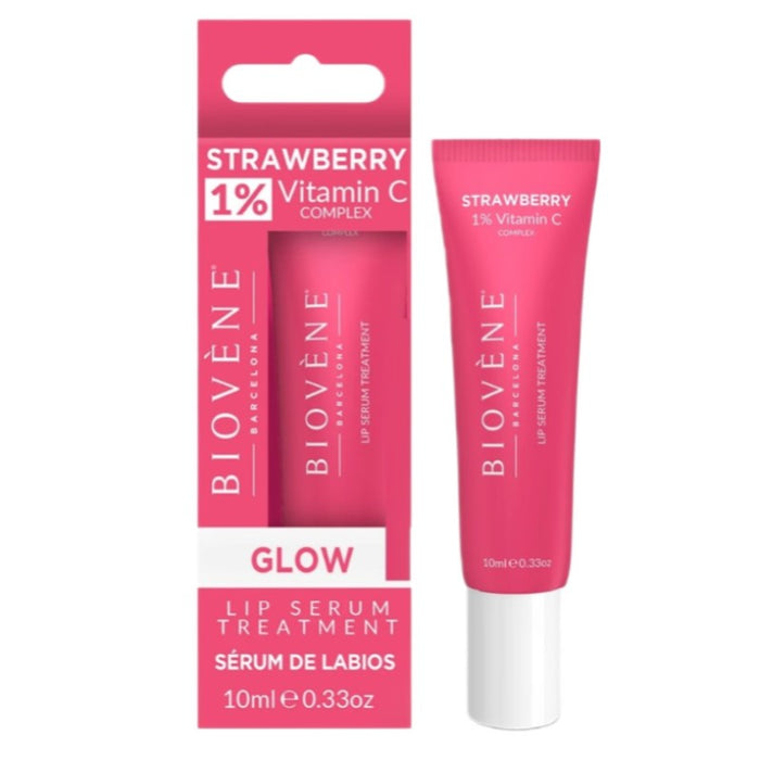 BIOVENE 1% VIT C GLOW LIP SERUM STRAWBERRY - Beauty Bar