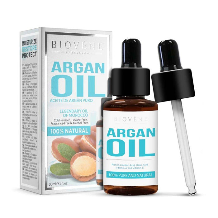 BIOVENE ARGAN OIL PURE & NATURAL LEGENDARY OIL OF MOROCCO 30ML - Beauty Bar