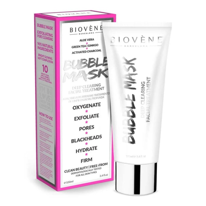 BIOVENE BUBBLE MASK - DEEP CLEARING FACIAL TREATMENT - AVAILABLE IN 2 SIZES - Beauty Bar