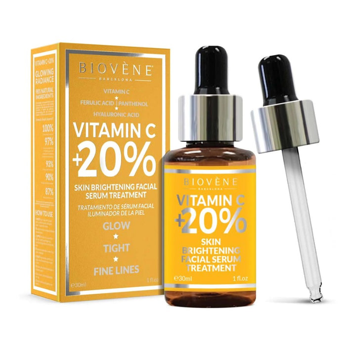 BIOVENE VITAMIN C +20% SKIN BRIGHTENING FACIAL SERUM 30ML - Beauty Bar