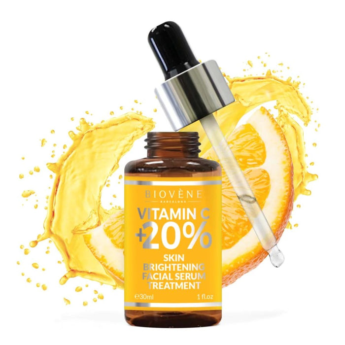 BIOVENE VITAMIN C +20% SKIN BRIGHTENING FACIAL SERUM 30ML - Beauty Bar