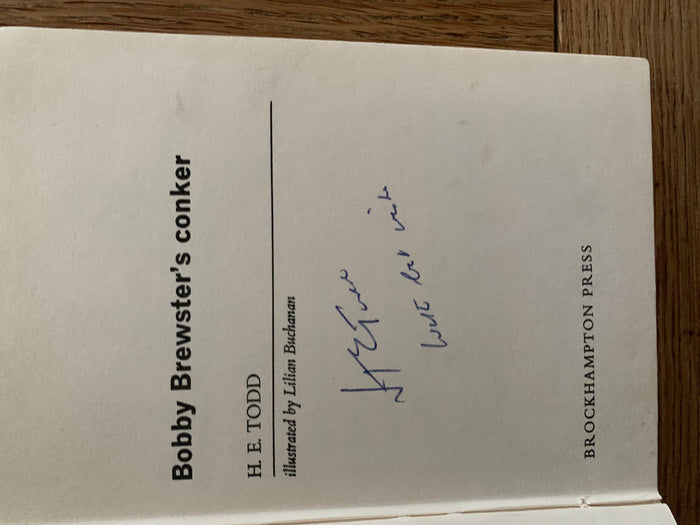Bobby Brewster's Conker (signed)