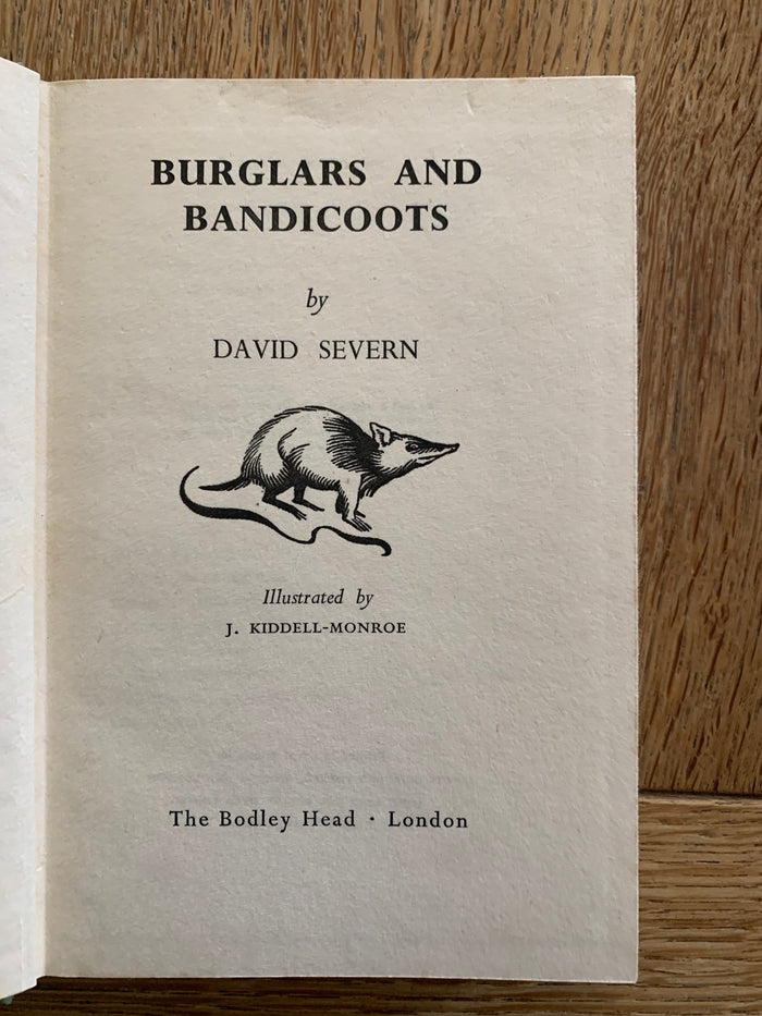 Burglars and Bandicoots