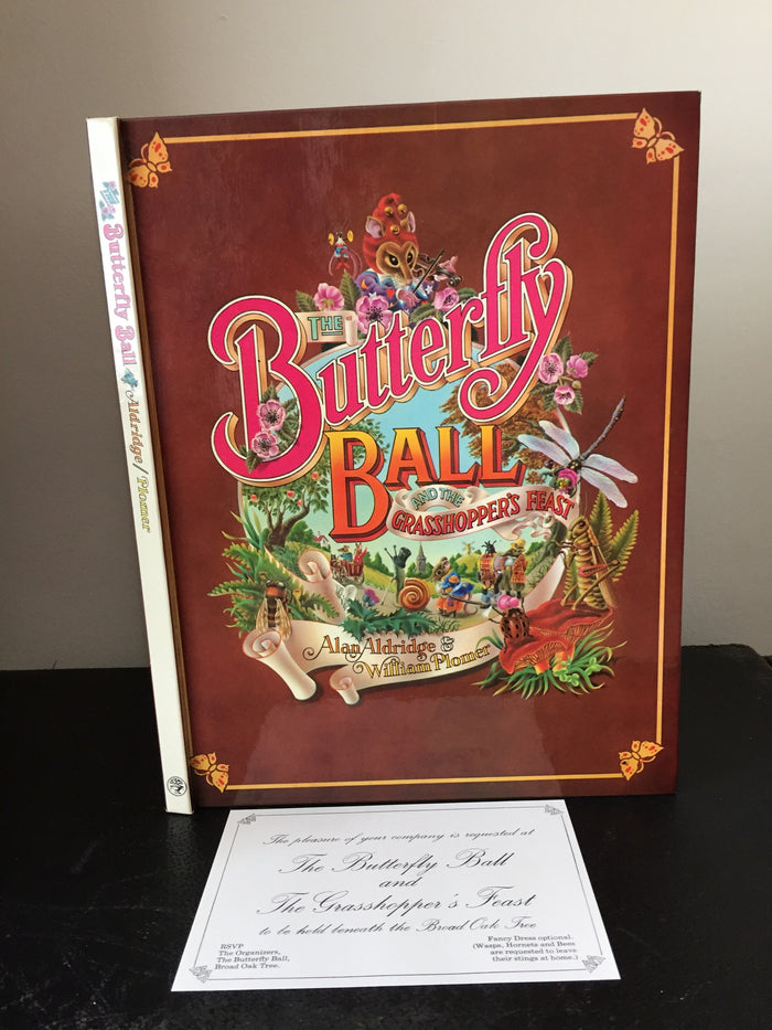 Butterfly Ball and the Grasshoppers Feast. (Complete with invitation)