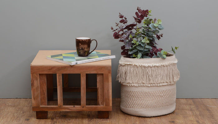 Camryn Cotton Woven Basket