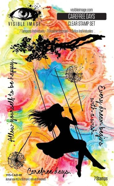 Carefree Days  - Clear Stamps