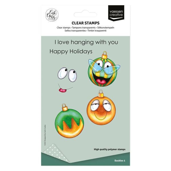 Christmas Baubles 1 - Clear Stamps
