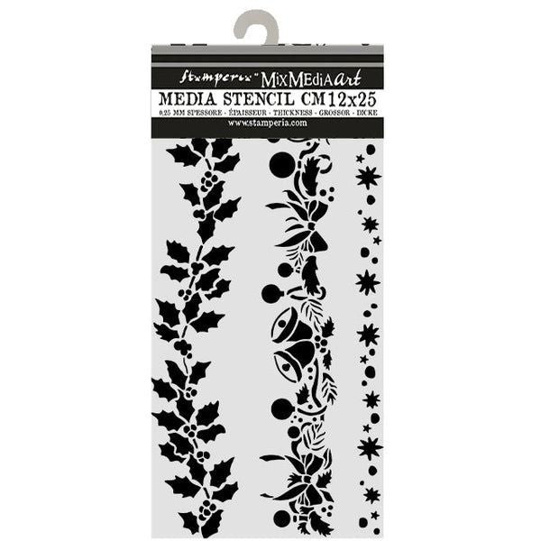 Christmas Borders - Stencil