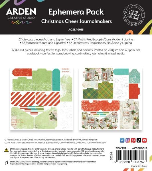 Christmas Cheer - Ephemera - Journalmakers