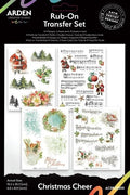 Christmas Cheer - rub On Transfers