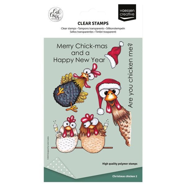 Christmas Chickens 2 - Clear Stamps