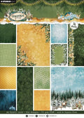 Christmas Forest - Background Paper Pad