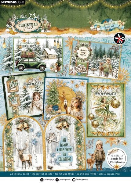 Christmas Forest - Card Making Pad