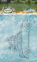 Christmas Forest - Clear Stamps - Christmas Car